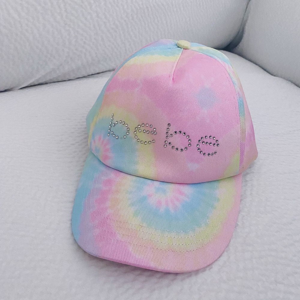 BEBE TYE DYE HAT RARE